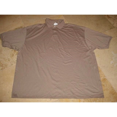 JERZEES Spot Shield Polo Brown 4XL