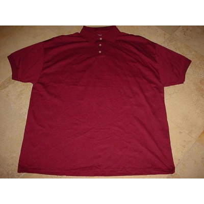 JERZEES Heavyweight Blend Casual Polo Maroon 3XL