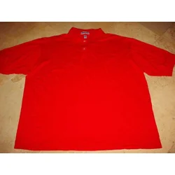 JERZEES Heavyweight Mesh Casual Polo Red 2XL