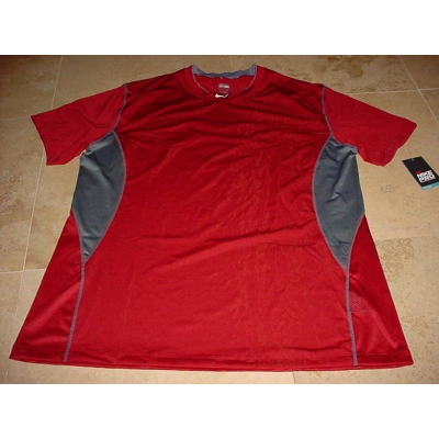 Nike Pro Combat Dri-Fit Compression Shirt Maroon Gray 4XL