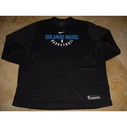 Nike Orlando Magic Basketball Warm-up Shooters Shirt Black..