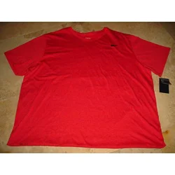 Nike Classic Screen Swoosh Dri-Fit Tee Red 4XL