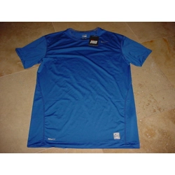 Nike Pro Core Tight Compression Training Shirt Royal Blue ..