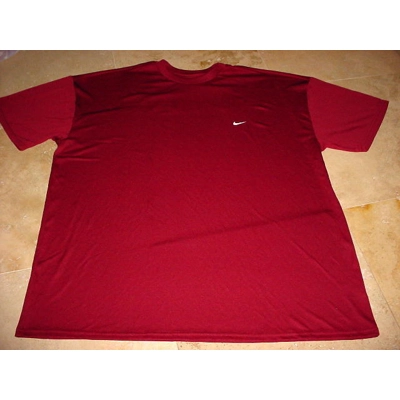 Nike Dri-Fit Lightweight Short Sleeve Training Team Shirt Maroon 4XL