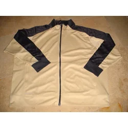 Nike Football Speed Dri-Fit Zip Front Jacket Gold Gray 4XL