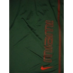 Nike Miami Hurricanes Select Fly Performance Shorts Green 3XL