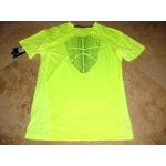 Nike Pro Combat Football Fit Dry Base Layer Top Volt 4XL