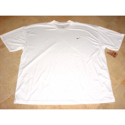 Nike Dri-Fit Lightweight Short Sleeve Training Shirt White 3XL