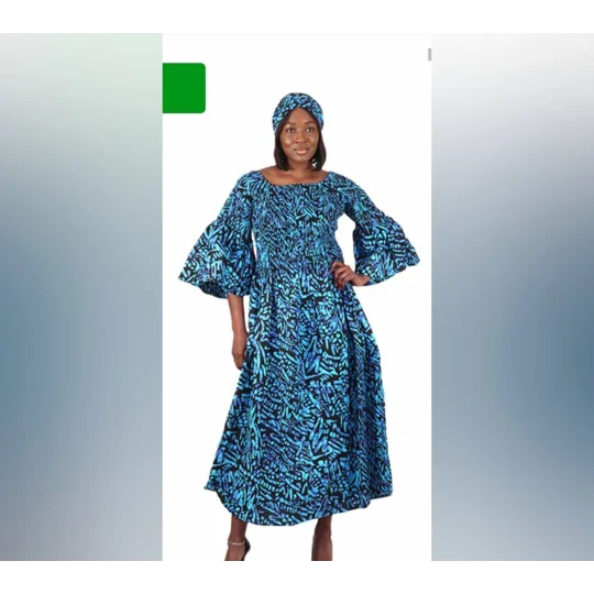 Ankara Dresses- Long