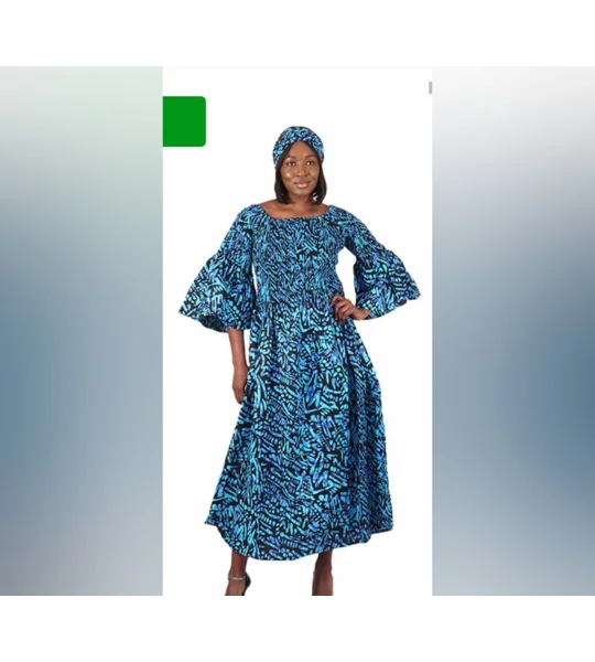 Ankara Dresses- Long