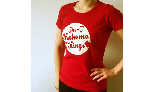 Ladies T-shirt, red