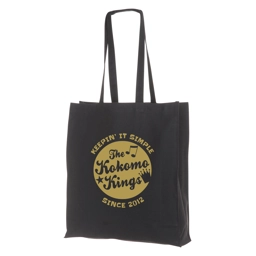 Canvas Bag with anniversery gold print