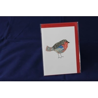 Robin - Iris Fold Notelet Card