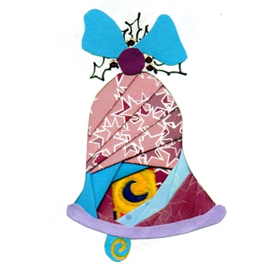 Christmas Bell - Iris Folding Christmas Bell - Iris Folding