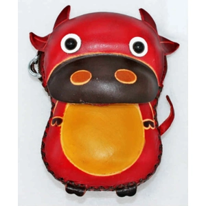 203 Cow Leather Coin Purse Farm DSQB203