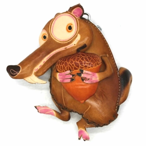 6332 Ice Age Leather Coin Purse Forest DSQB6332