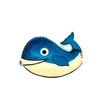 7028 Whale Leather Coin Purs..