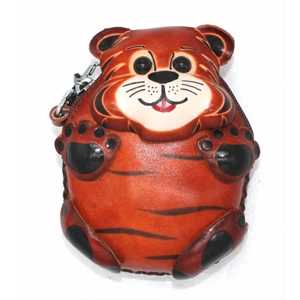 9013 Beaver Leather Coin Purse Forest DSQB9013