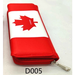 D005 Large Wallet Canada Maple Leaf