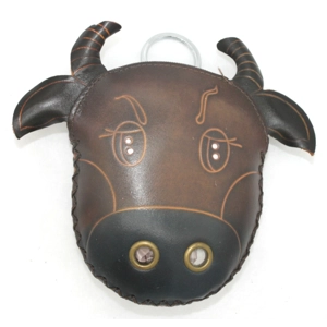 046 Cow Leather Coin Purse Farm