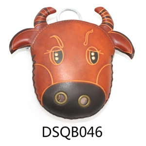 046 Cow Leather Coin Purse Farm