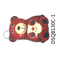 130C Bear Leather Coin Purse..