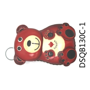 130C Bear Leather Coin Purse Canada Souvenir