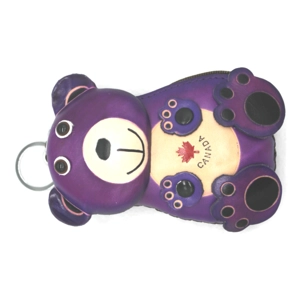 130C Bear Leather Coin Purse Canada Souvenir