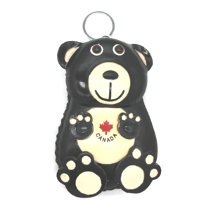 130C Bear Leather Coin Purse Canada Souvenir