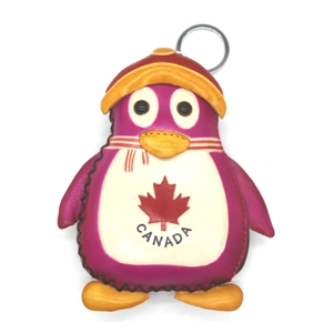 280C Penguin Leather Coin Purse Canada Souvenir