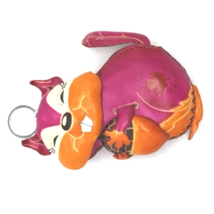 6212C Squirrel Leather Coin Purse Canada Souvenir DSQB6212C