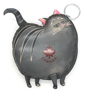 6224C Cat Leather Coin Purse Farm DSQB6224C