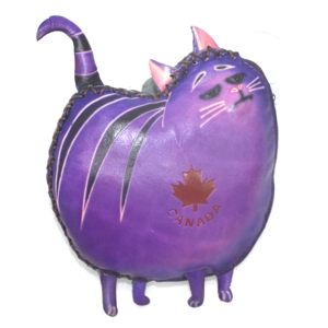 6224C Cat Leather Coin Purse Farm DSQB6224C