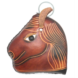 J001 Horse Leather Coin Purse Farm