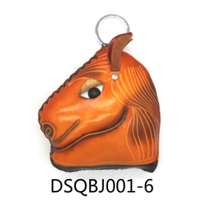J001 Horse Leather Coin Purse Farm