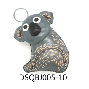 J005 Kaola Leather Coin Purse Forest DSQBJ005