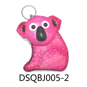 J005 Kaola Leather Coin Purse Forest DSQBJ005