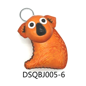 J005 Kaola Leather Coin Purse Forest DSQBJ005