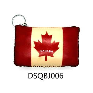 J006 Leather Coin Purse Canada Souvenir DSQBJ006