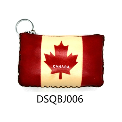 J006 Leather Coin Purse Canada Souvenir DSQBJ006