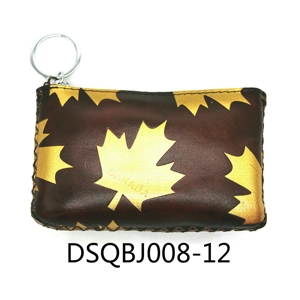 J008 Leather Coin Purse Canada Souvenir