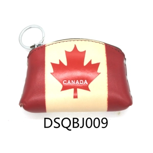 J009 Leather Coin Purse Canada Souvenir DSQBJ009