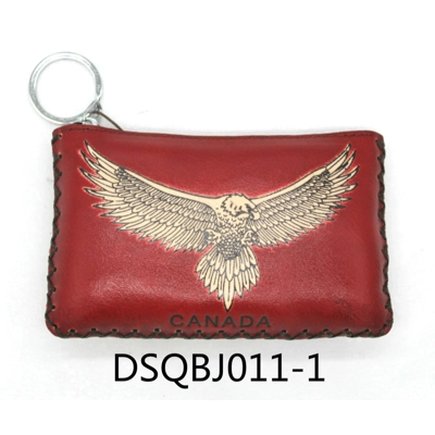J011 Leather Coin Purse Canada Souvenir