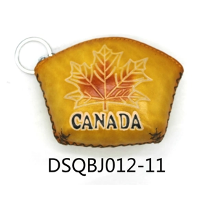 J012 Leather Coin Purse Canada Souvenir