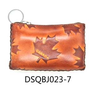 J023 Leather Coin Purse Canada Souvenir