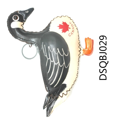 J029 Duck Leather Coin Purse Canada Souvenir