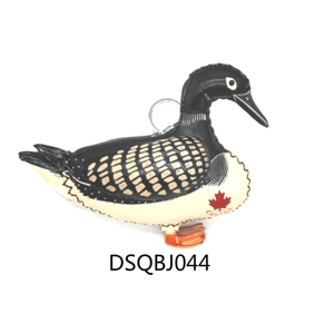 J044 Duck Leather Coin Purse Canada Souvenir