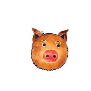 SQB217 Pig Leather Coin Purse Farm 217