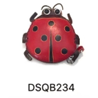 SQB234 Ladybug Leather Coin ..