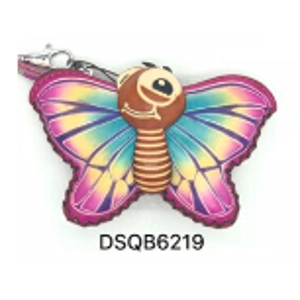 6219 Butterfly Leather Coin Purse Forest DSQB6219